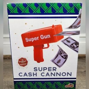 Super Money Launch Gun Cash Launcher In Box Toy Gift Make it Rain Battery NEW